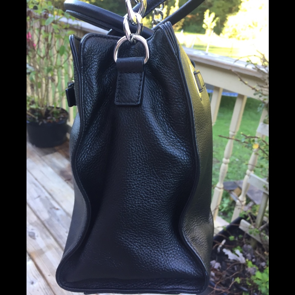 MICHAEL Michael Kors Black Leather Bag - Picture 4 of 9